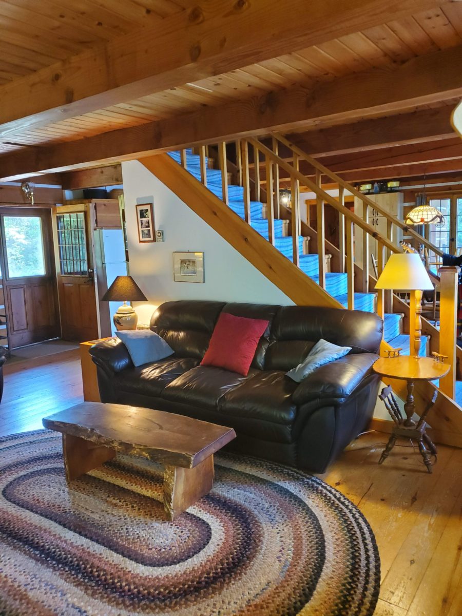 Living room looking towards front door